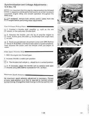 1989 Johnson Evinrude "CE" 9.9 thru 30 Service Manual, P/N 507754, Page 45