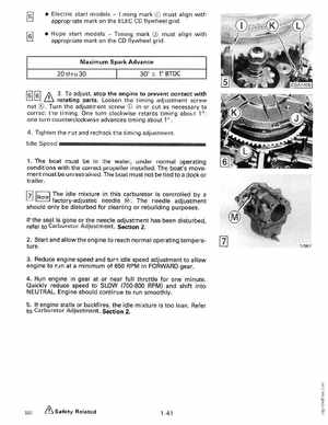 1989 Johnson Evinrude "CE" 9.9 thru 30 Service Manual, P/N 507754, Page 48