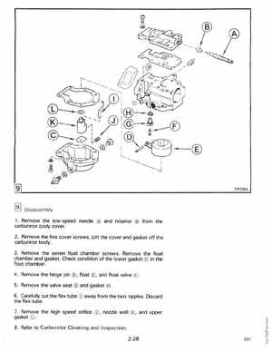 1989 Johnson Evinrude "CE" 9.9 thru 30 Service Manual, P/N 507754, Page 84