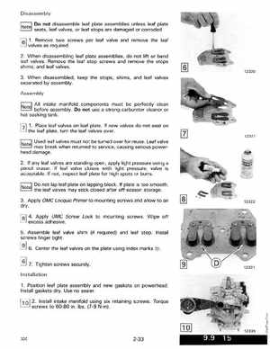1989 Johnson Evinrude "CE" 9.9 thru 30 Service Manual, P/N 507754, Page 89