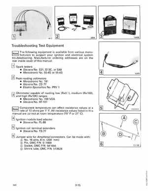 1989 Johnson Evinrude "CE" 9.9 thru 30 Service Manual, P/N 507754, Page 113