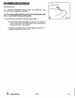 1989 Johnson Evinrude "CE" 9.9 thru 30 Service Manual, P/N 507754, Page 122