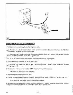 1989 Johnson Evinrude "CE" 9.9 thru 30 Service Manual, P/N 507754, Page 127