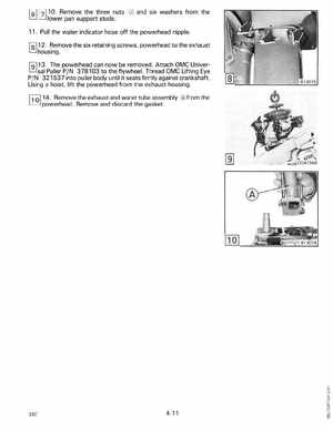 1989 Johnson Evinrude "CE" 9.9 thru 30 Service Manual, P/N 507754, Page 138