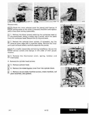1989 Johnson Evinrude "CE" 9.9 thru 30 Service Manual, P/N 507754, Page 140