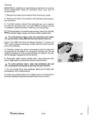 1989 Johnson Evinrude "CE" 9.9 thru 30 Service Manual, P/N 507754, Page 143