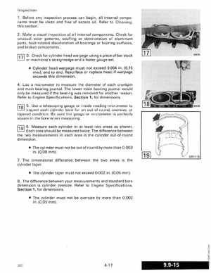 1989 Johnson Evinrude "CE" 9.9 thru 30 Service Manual, P/N 507754, Page 144