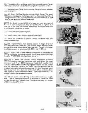 1989 Johnson Evinrude "CE" 9.9 thru 30 Service Manual, P/N 507754, Page 149