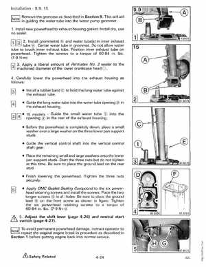 1989 Johnson Evinrude "CE" 9.9 thru 30 Service Manual, P/N 507754, Page 151