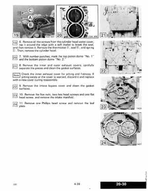 1989 Johnson Evinrude "CE" 9.9 thru 30 Service Manual, P/N 507754, Page 166