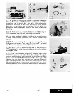 1989 Johnson Evinrude "CE" 9.9 thru 30 Service Manual, P/N 507754, Page 168