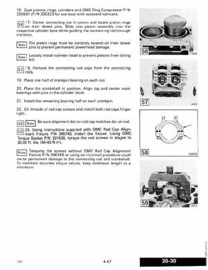 1989 Johnson Evinrude "CE" 9.9 thru 30 Service Manual, P/N 507754, Page 174