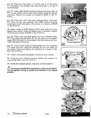 1989 Johnson Evinrude "CE" 9.9 thru 30 Service Manual, P/N 507754, Page 176