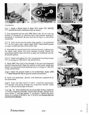 1989 Johnson Evinrude "CE" 9.9 thru 30 Service Manual, P/N 507754, Page 177