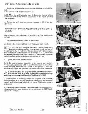 1989 Johnson Evinrude "CE" 9.9 thru 30 Service Manual, P/N 507754, Page 179