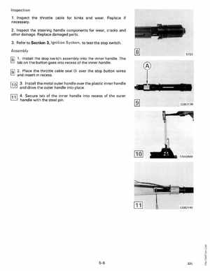 1989 Johnson Evinrude "CE" 9.9 thru 30 Service Manual, P/N 507754, Page 192