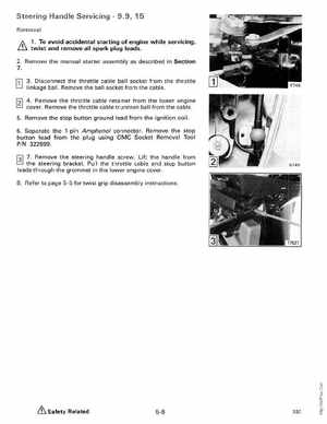 1989 Johnson Evinrude "CE" 9.9 thru 30 Service Manual, P/N 507754, Page 194