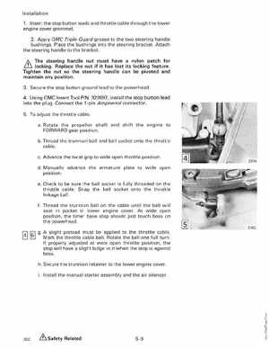 1989 Johnson Evinrude "CE" 9.9 thru 30 Service Manual, P/N 507754, Page 195