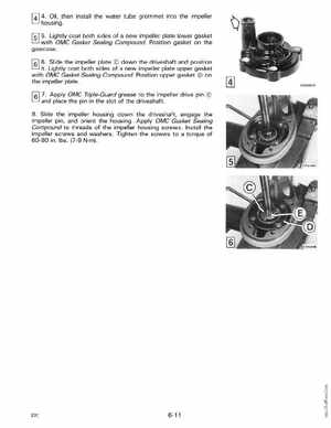 1989 Johnson Evinrude "CE" 9.9 thru 30 Service Manual, P/N 507754, Page 227