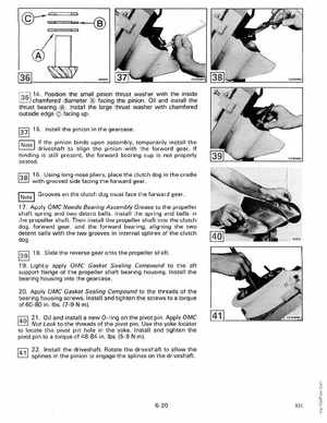 1989 Johnson Evinrude "CE" 9.9 thru 30 Service Manual, P/N 507754, Page 236
