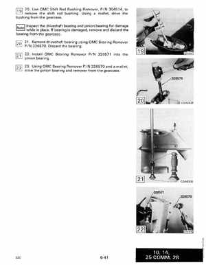 1989 Johnson Evinrude "CE" 9.9 thru 30 Service Manual, P/N 507754, Page 257