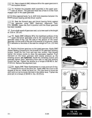 1989 Johnson Evinrude "CE" 9.9 thru 30 Service Manual, P/N 507754, Page 261