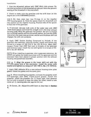 1989 Johnson Evinrude "CE" 9.9 thru 30 Service Manual, P/N 507754, Page 263