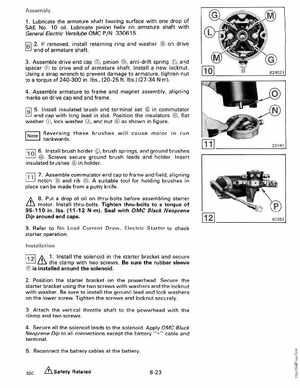 1989 Johnson Evinrude "CE" 9.9 thru 30 Service Manual, P/N 507754, Page 298