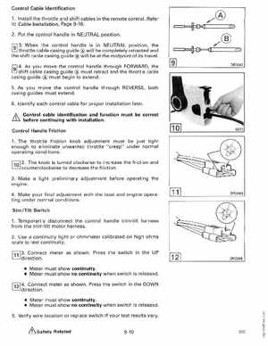 1989 Johnson Evinrude "CE" 9.9 thru 30 Service Manual, P/N 507754, Page 314