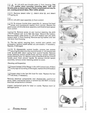 1989 Johnson Evinrude "CE" 9.9 thru 30 Service Manual, P/N 507754, Page 317