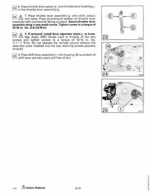 1989 Johnson Evinrude "CE" 9.9 thru 30 Service Manual, P/N 507754, Page 319