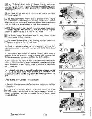 1989 Johnson Evinrude "CE" 9.9 thru 30 Service Manual, P/N 507754, Page 320