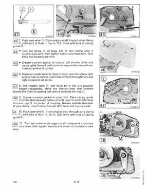 1989 Johnson Evinrude "CE" 9.9 thru 30 Service Manual, P/N 507754, Page 323