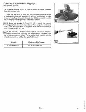 1989 Johnson Evinrude "CE" Colt/Junior thru 8 Service Manual, P/N 507753, Page 60