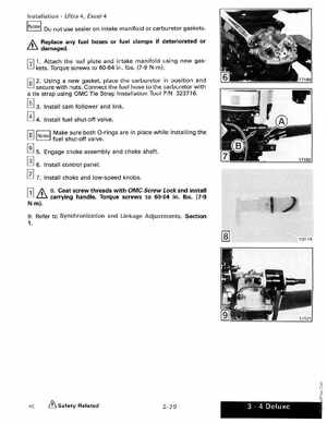 1989 Johnson Evinrude "CE" Colt/Junior thru 8 Service Manual, P/N 507753, Page 89