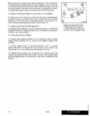 1989 Johnson Evinrude "CE" Colt/Junior thru 8 Service Manual, P/N 507753, Page 93