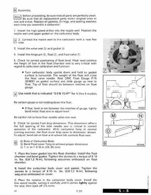 1989 Johnson Evinrude "CE" Colt/Junior thru 8 Service Manual, P/N 507753, Page 97