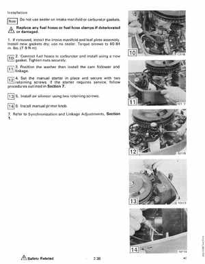 1989 Johnson Evinrude "CE" Colt/Junior thru 8 Service Manual, P/N 507753, Page 98