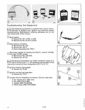 1989 Johnson Evinrude "CE" Colt/Junior thru 8 Service Manual, P/N 507753, Page 112