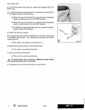 1989 Johnson Evinrude "CE" Colt/Junior thru 8 Service Manual, P/N 507753, Page 122