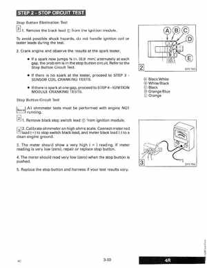 1989 Johnson Evinrude "CE" Colt/Junior thru 8 Service Manual, P/N 507753, Page 132