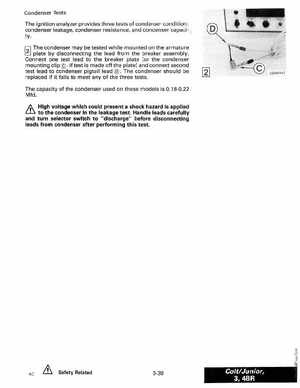 1989 Johnson Evinrude "CE" Colt/Junior thru 8 Service Manual, P/N 507753, Page 138