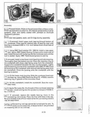 1989 Johnson Evinrude "CE" Colt/Junior thru 8 Service Manual, P/N 507753, Page 159