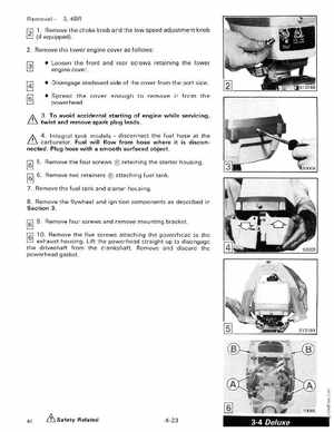 1989 Johnson Evinrude "CE" Colt/Junior thru 8 Service Manual, P/N 507753, Page 166