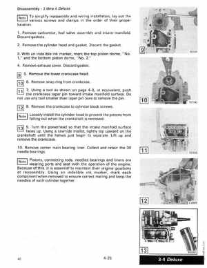 1989 Johnson Evinrude "CE" Colt/Junior thru 8 Service Manual, P/N 507753, Page 168