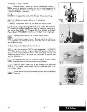 1989 Johnson Evinrude "CE" Colt/Junior thru 8 Service Manual, P/N 507753, Page 170