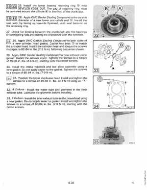 1989 Johnson Evinrude "CE" Colt/Junior thru 8 Service Manual, P/N 507753, Page 173