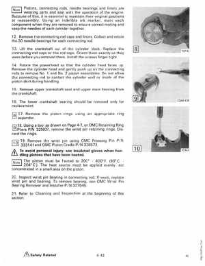 1989 Johnson Evinrude "CE" Colt/Junior thru 8 Service Manual, P/N 507753, Page 185