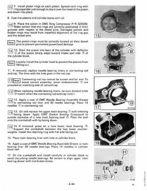 1989 Johnson Evinrude "CE" Colt/Junior thru 8 Service Manual, P/N 507753, Page 187
