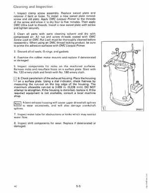 1989 Johnson Evinrude "CE" Colt/Junior thru 8 Service Manual, P/N 507753, Page 203